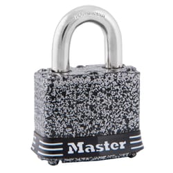 Master Lock 1-5/16 in. H X 1 in. W X 1-9/16 in. L Steel Double Locking Padlock