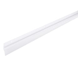 M-D BUILDING PRODUCTS White Aluminum Sweep For Doors 36 in. L X 1.38 in.