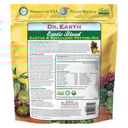 Dr. Earth Exotic Blend Organic Cacti and Succulent Potting Mix 4 qt