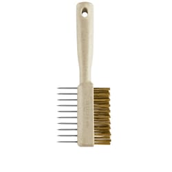 Wooster Beige Stainless Steel Brush and Roller Cleaning Tool