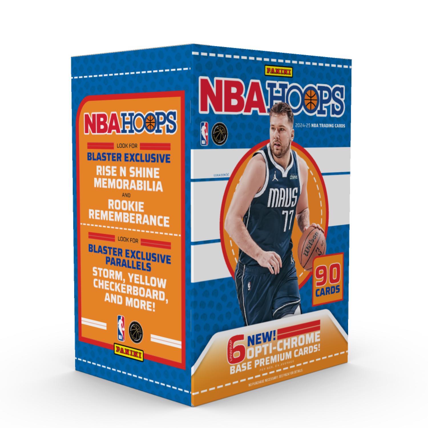 Panini NBA 2024/25 NBA Hoops Blaster Box Trading Cards Mfr