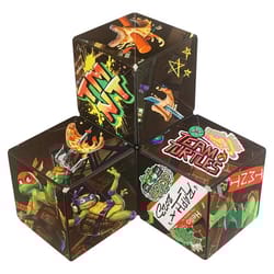 Shashibo Teenage Mutant Ninja Turtles Raphael Magnetic Puzzle Cube Multicolored 12 pc
