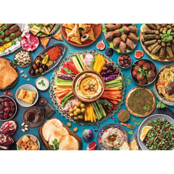 Eurographics Middle Eastern Table Jigsaw Puzzles Multicolored 1000 pc