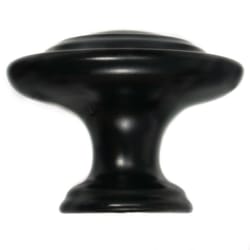 Laurey Nantucket Traditional Round Cabinet Knob 1-3/8 in. D 1 in. Matte 1 pk