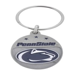 HILLMAN NCAA Tempered Steel Blue Split Ring Keychain