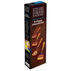 Totally Bamboo Baltique Multicolored Birch Wood Utensil Set