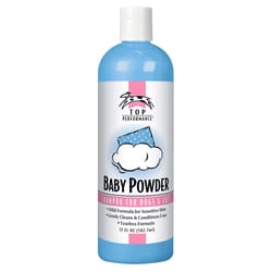 Top Performance Blue Baby Powder Cat/Dog Deodorizing Shampoo 17 oz