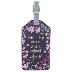 Karma Navy Luggage Tag