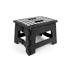 Kikkerland 12 in. H X 10 in. W X 8 in. D 300 lb. capacity 1 step Plastic Folding Step Stool