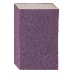 3M Pro Grade Precision 4-1/2 in. L X 2-7/8 in. W X 1 in. 120 Grit Fine Dual Angle Sanding Sponge