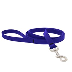 LupinePet Splash True Blue BioThane Dog Leash One Size Fits All