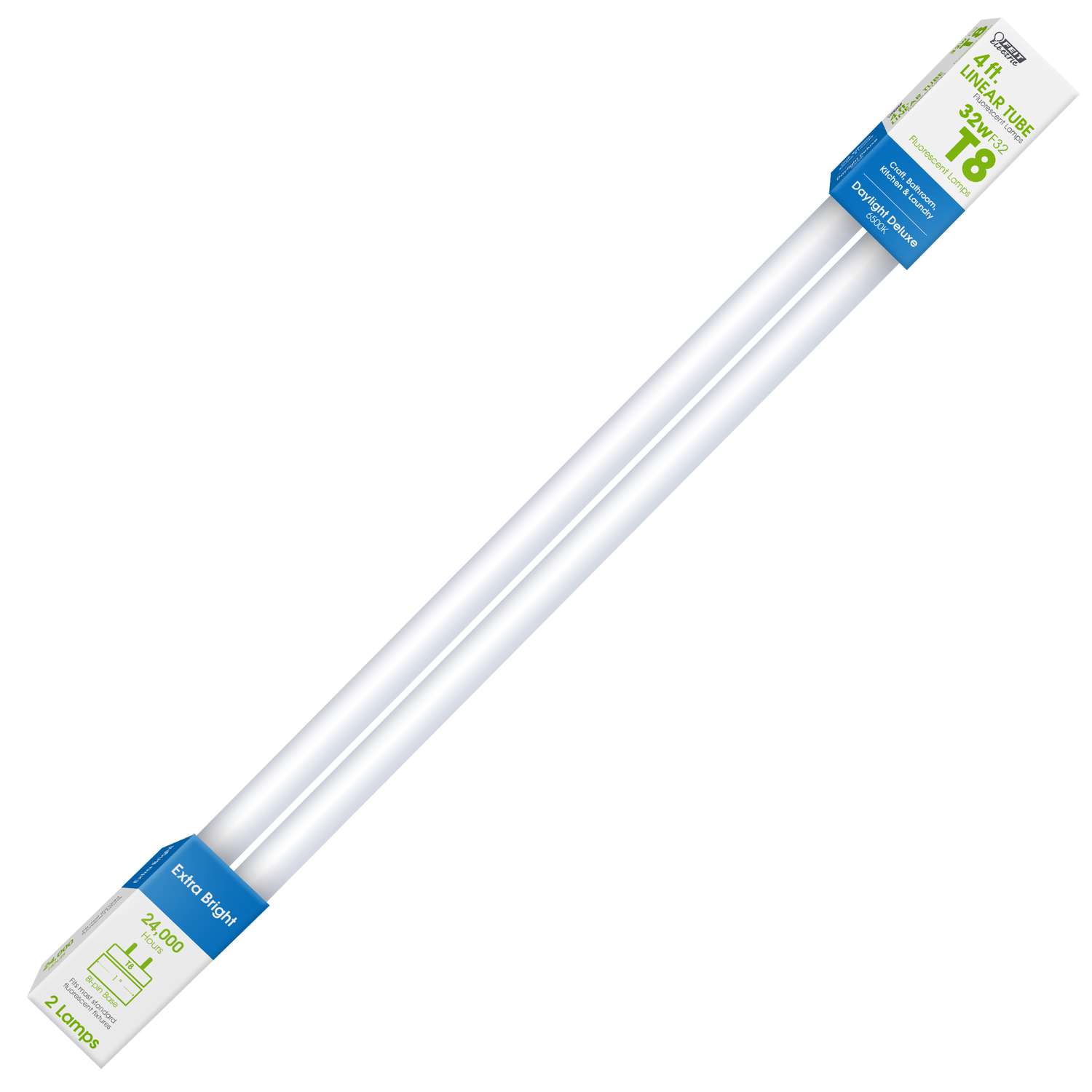 FEIT Electric 32 watts T8 1 in. Dia. x 48 in. L Fluorescent Bulb