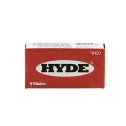 Hyde Steel Single Edge razor Razor Blade 3/4 in. L 5 pc