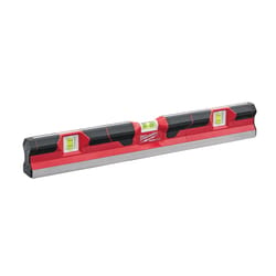 Milwaukee RedStick 24 in. Aluminum Concrete Box Level 3 vial