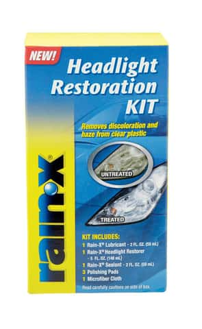 CLT Car Headlight Restoration Kit, Headlight Restorer Wipes (2)