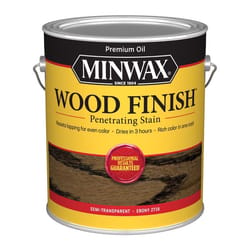 Minwax Wood Finish Semi-Transparent Ebony Oil-Based Penetrating Stain 1 gal