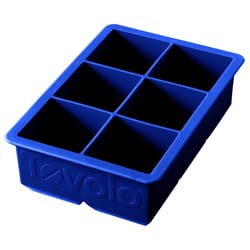 Tovolo King Cube Stratus Blue Silicone Ice Cube Tray