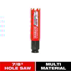 Diablo Snap-Lock Plus 7/8 in. Carbide Tipped 2-3/8 in. L X 3/8 in. D Hole Saw
