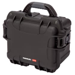 Nanuk 9.8 in. W X 8 in. H Waterproof Case Resin Black