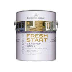 Benjamin Moore Fresh Start Flat White Oil-Based Primer Sealer Exterior 1 gal