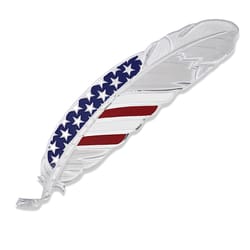 Montana Silversmiths American Flag Hat Feather 1 pk