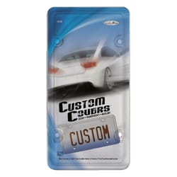 Custom Accessories Clear Acrylic License Plate Protector