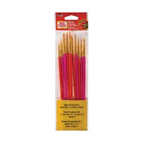 Plaid Mod Podge Flat Decoupage Brush Set - Ace Hardware