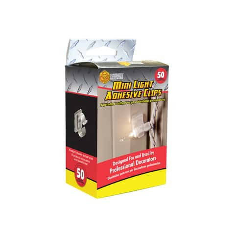 Light Keeper Pro Light Hanging Clips and Staples Plastic 50 pk - Ace  Hardware