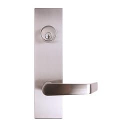 Tell Escutcheon Satin Stainless Steel Lever for Exit Device Right or Left Handed