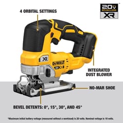 DeWalt 20V MAX XR Cordless Brushless Jig Saw Tool Only