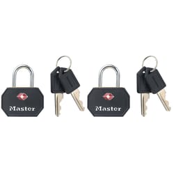 Master Lock 468TBLK Set Your Own Combination TSA-Approved Luggage Lock 15/16 in. H X 5/8 in. W X 1-1