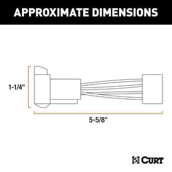 CURT Female Brake Control Adapter Harness