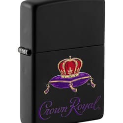 Zippo Black Crown Royal Lighter 1 pk