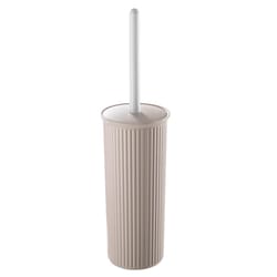 Superio Brand Toilet Bowl Brush & Holder Taupe