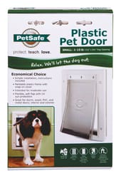 PetSafe 11 in. H X 7.5 in. W Plastic Pet Door