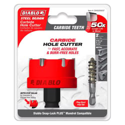 Diablo Steel Demon 2 in. Carbide Tipped Hole Cutter 1 pk