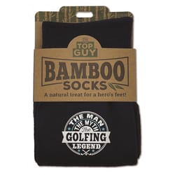 Top Guy Golfing Men's One Size Fits Most Socks Navy