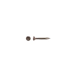 Big Timber No. 8 X 1-1/4 in. L Star Yellow Zinc Wood Screws 1 lb