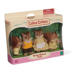 Calico Critters Hazelnut Chipmunk Family Dolls 4 pc