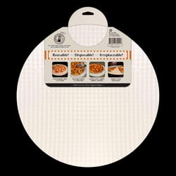 Urban Slicer Pizza Worx Paper Composite White Pizza Chopping Board 6 each