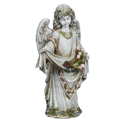 Roman Multicolored Polyresin 16.5 in. H Outdoor Decoration