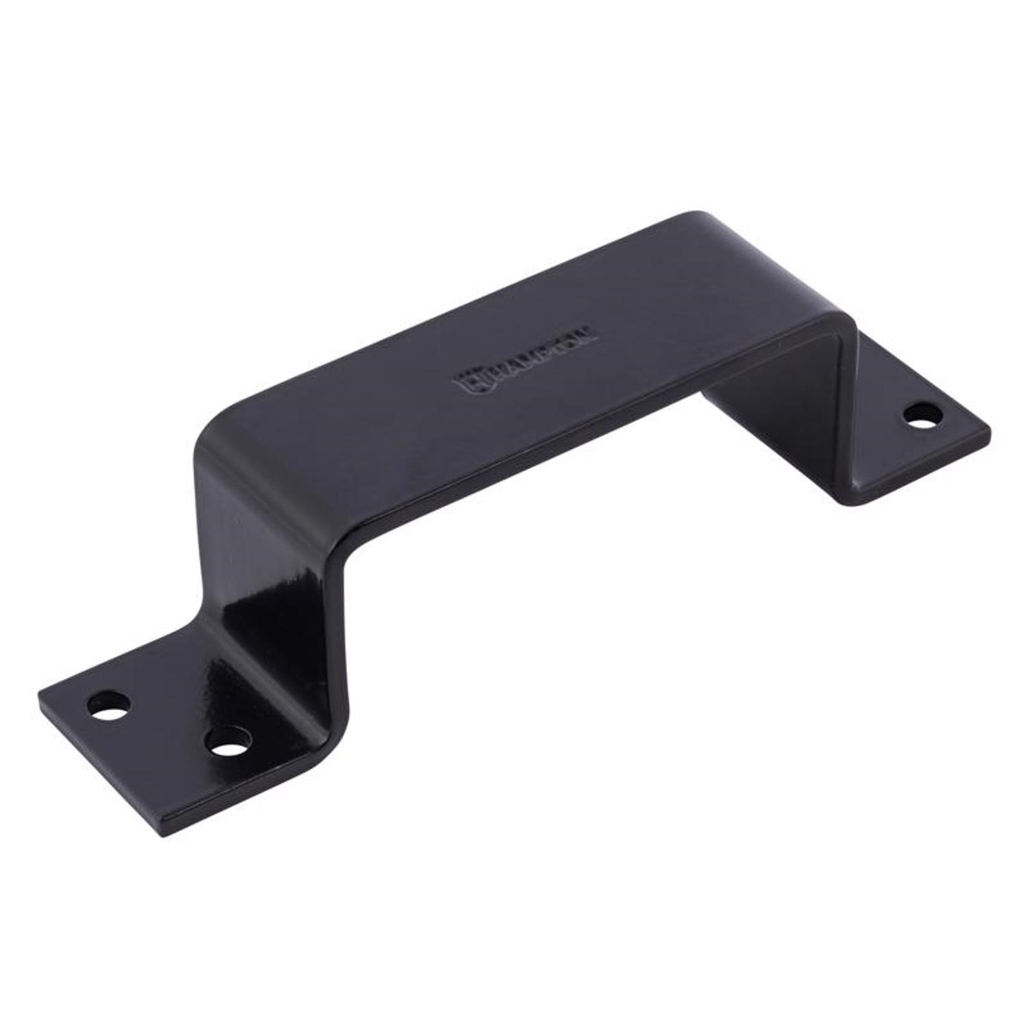 02-3402-013 Hampton Black Steel Bracket 6-13/32 in. L sku 02-3402-013
