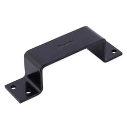 Hampton Black Steel Bracket 6-13/32 in. L