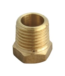 JMF Company 1 in. MPT 3/4 in. D FPT Brass Hex Bushing