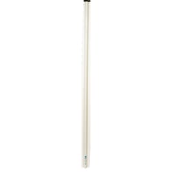 John Sterling 96 in. L X 1-1/4 in. D Powder Coated Steel Closet Rod