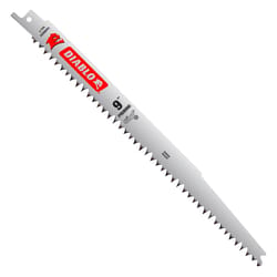 Diablo 9 in. Bi-Metal Pruning & Fast Clean Wood Reciprocating Saw Blade 5 TPI 5 pk