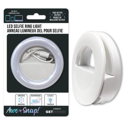 GetPower White LED Ring Light For All Mobile Devices
