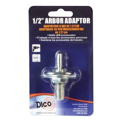 Dico 1/4 in. X 3 in. L Round Arbor Adapter 1/4 in. Round 1 pc