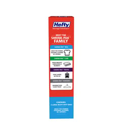 Hefty Shrink-Pak Clear Vacuum Cube Storage Bags