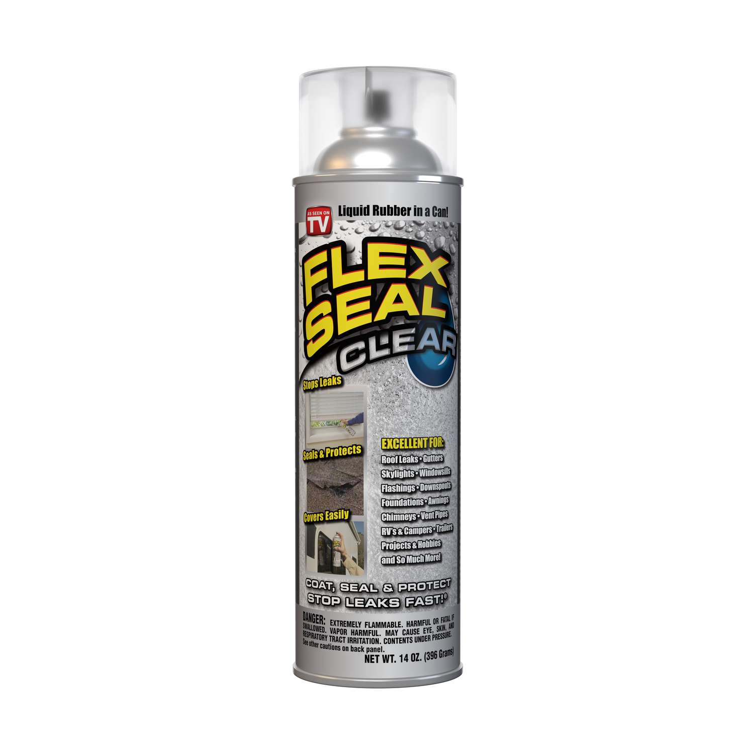 FLEX SEAL Family of Products FLEX SEAL Clear Rubber Spray Sealant 14 oz